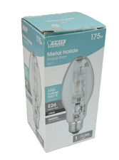 Feit 175w Ed17 Shape Clear Metal Halide High Intensity Discharge E26 Medium Base