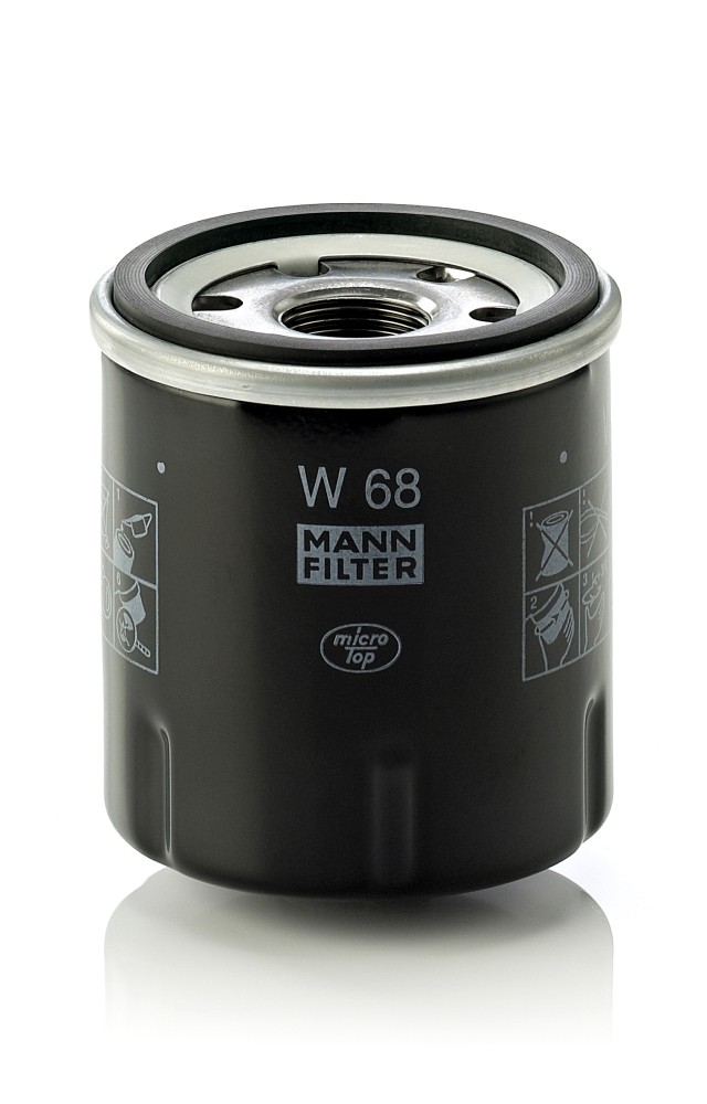 MANN W 68 Oil Filter Fits Aixam 400 500 A.721 A.741 A.751 City Coupe GTO Renault - Image 18