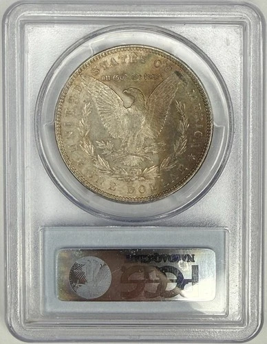1887 Morgan Silver Dollar $1 PCGS MS62 ‼️BEAUTIFUL DOUBLE CRESCENT TONING‼️