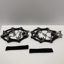Ice Snow Anti Slip Spikes Grippers Crampons Ice Cleats For Hike Shoes Boot /