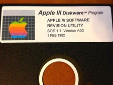 Software Revision Utility version A00 / Apple III Home Computers