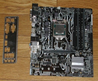 ASUS PRIME B250M-A LGA1151 with CPU