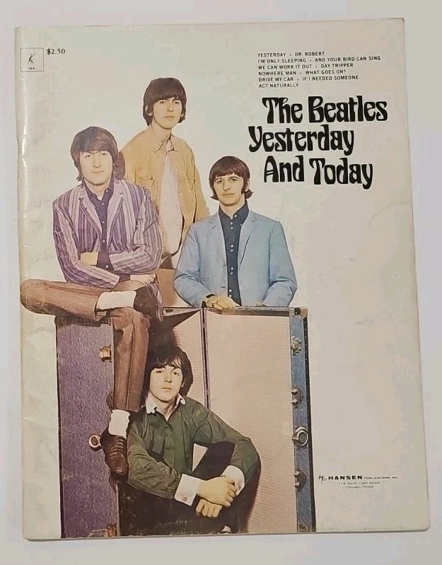 Beatles Songbook In Vintage & Antique Sheet Music & Song Books for
