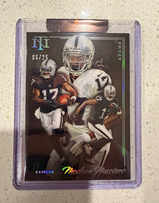 CASE HIT Panini 2022 NT Modern Masters Davante Adams Raiders MMA-22 /25