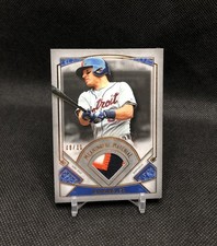 2017 Topps Museum Collection Ian Kinsler /10 MEANINGFUL MATERIALS GOLD SSP 🏆