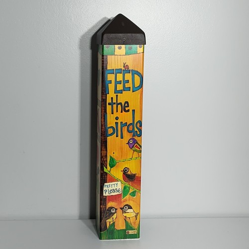 Studio M PL1021 20" PVC Art Pole "Feed the Birds"