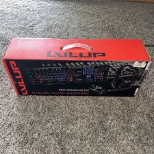 LVL Up Pro Gaming Mouse Keyboard and Headset Bundle . New In Box
