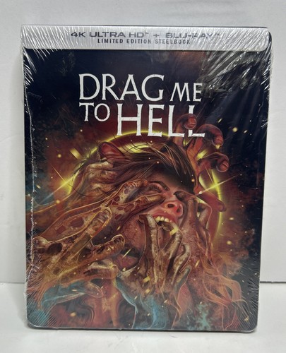 Drag Me to Hell Steel 4K UHD + Blu-ray Limited Edition Steelbook NEW 3-Disc