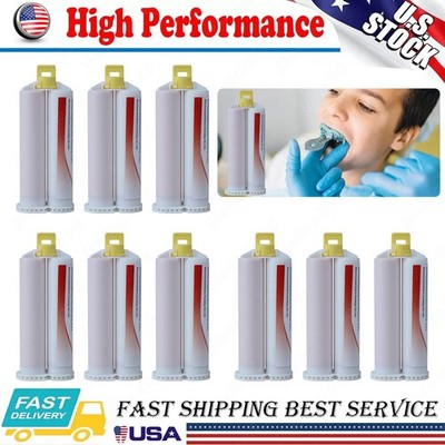 10* SANDENT Dental Impression Material VPS PVS-Light Body Fast Set 50ml