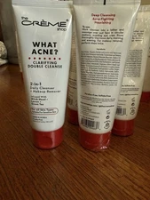 The Crème Shop What Acne? 2-in-1 Clarifying Double Cleanser (150 Fl. Oz)