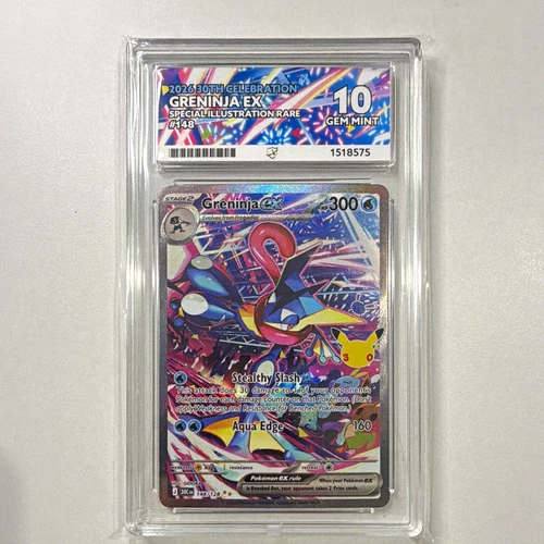 ACE Grading Greninja ex 148/128 2026 30th Celebration SIR Holo EN 2026