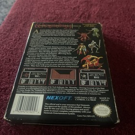 Wizardry: Proving Grounds of the Mad Overlord (Nintendo NES, 1990) Free Shipping