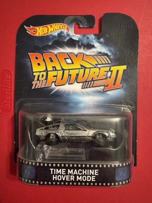 Hot Wheels Back To The Future II TIME MACHINE HOVER MODE Retro