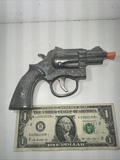 Vintage Bulldog police detective Toy cap Gun . Metal Toy