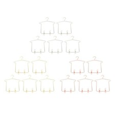 5 pezzi appendiabiti per bambole BJD con clip per pantaloni Accessori per