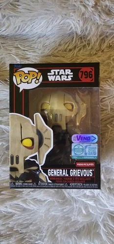 *IN HAND* Funko Pop! LIMITED EDITION 9500 pc STAR WARS GENERAL GRIEVOUS #796