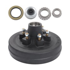 Labwork For 5200-6000 Lbs Axle 12x2 6 On 5.5 Trailer Brake Hub Drum Kit