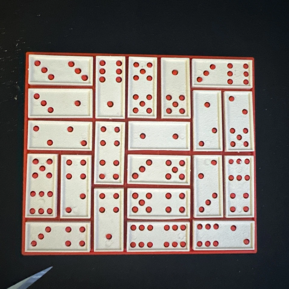 Hi-Q Gabriel 1978 CATCH 21 Puzzle Domino Solitaire Game Ages 8 & Up  Complete - Image 2 of 2