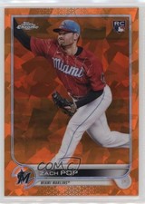 2022 Topps Chrome Sapphire Edition Orange 12/25 Zach Pop #108 1q2