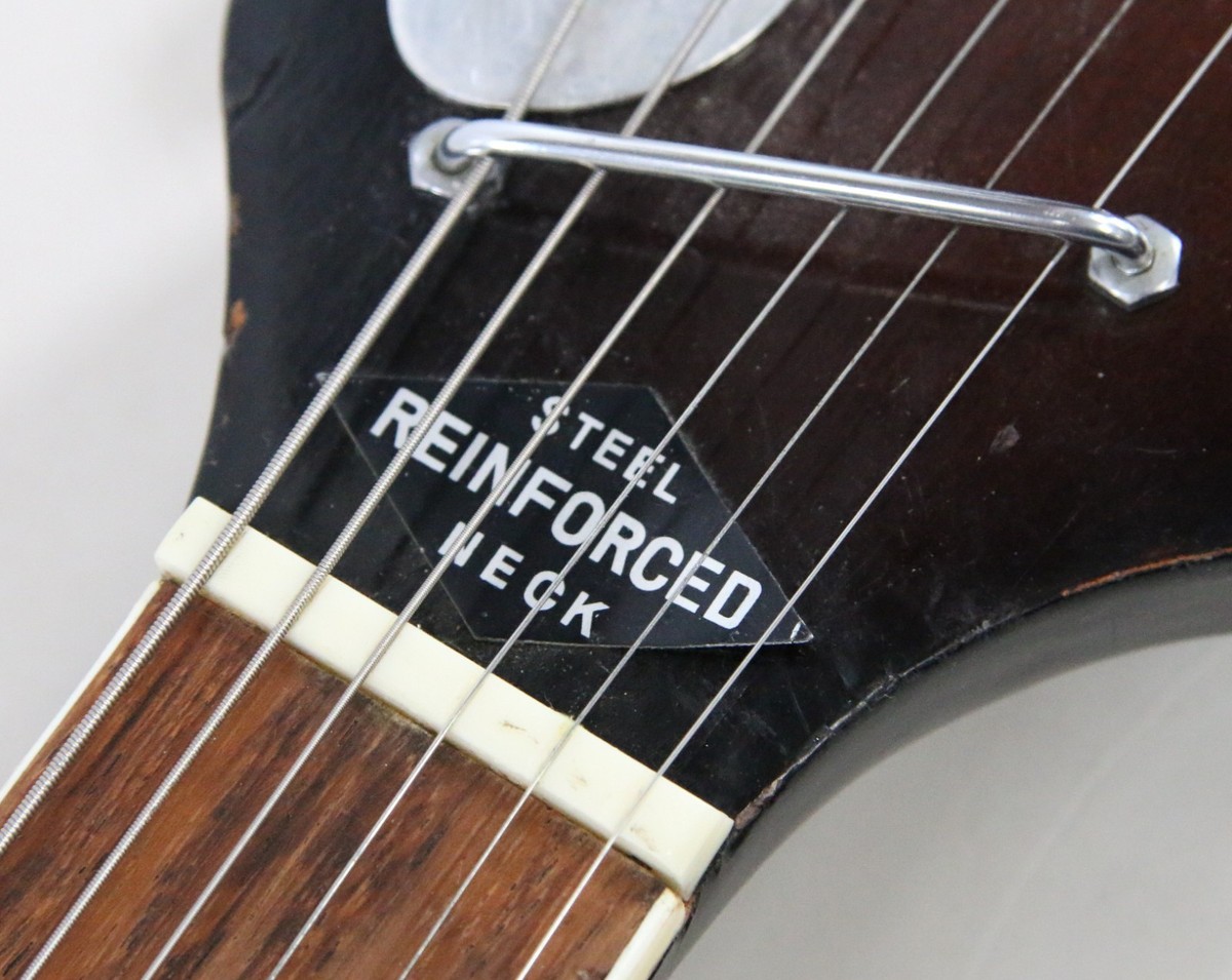 1960s Teisco WG-2L Electric Guitar Japan Sunburst (Needs Work