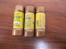 Bussmann LPJ-30SP Cooper Fuses LPJ30SP Pack of 3 - Used