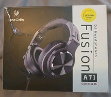 OneOdio Fusion A71 Hi-Res Audio DJ Headphones with Shareport, Black