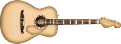 Fender California Vintage Malibu with Case, Antigua Pickguard, Antigua
