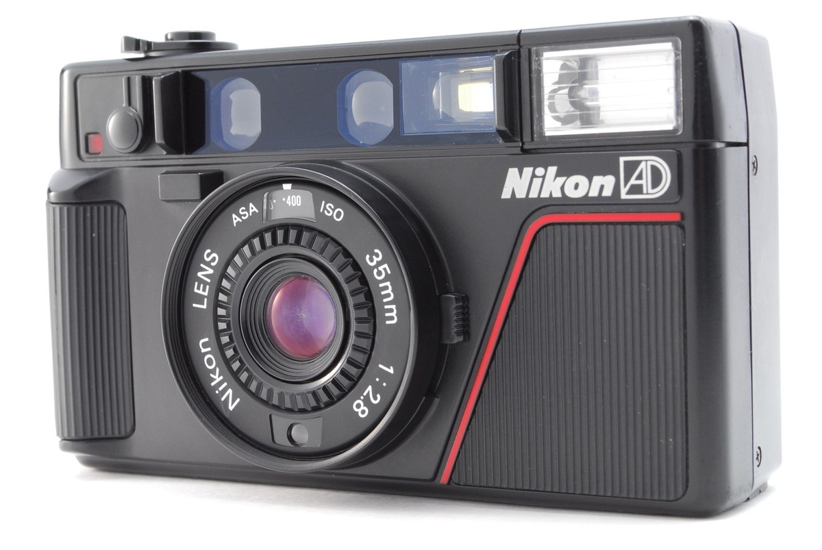 Excellent+5] NIKON L35AD ISO400 Point & Shoot Film Camera From