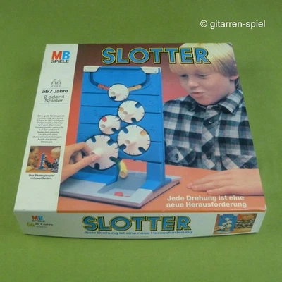 Slotter - Komplett  1A Top! Jede Drehung eine neue Herausforderung von MB ©1985 - Bild 1 von 4