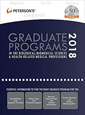 Graduate Programs in the Biological/Biomedical Sciences and Healt