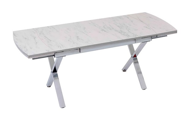 Modern Esstisch Rechteckig Esszimmertisch Essecke EsszimmermöBel Tisch Weiß-image