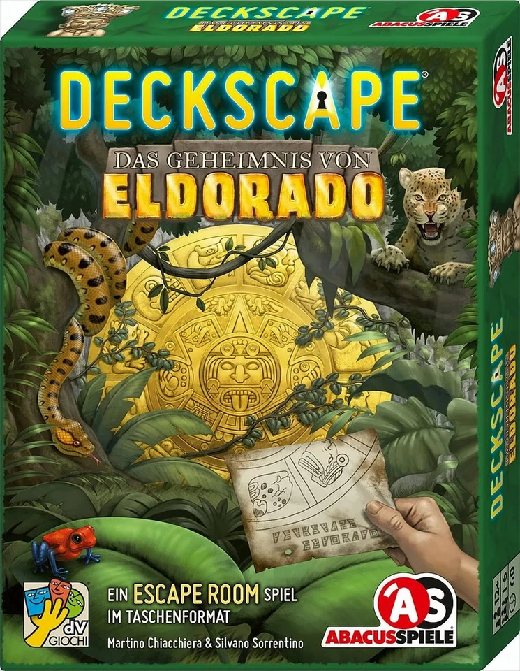Deckscape: Das Geheimnis von Eldorado, Escape Room, Taschenformat, NEU & OVP - Bild 1 von 1