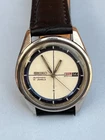 Vintage Seiko 6619-8330 Day Date Japan Men's Watch