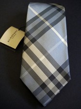 Burberry London Regent 'Mineral Blue' Light Blue Tie Brand New With Tag
