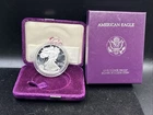 1986-S $1 Silver Liberty American Eagle Proof $1 Silver OGP US Coin A53