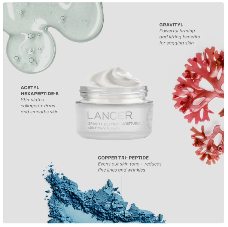 3X Lancer Gravity Defying Moisturizer with Firming Complex 0.25oz Each NIB - Image 4 of 4