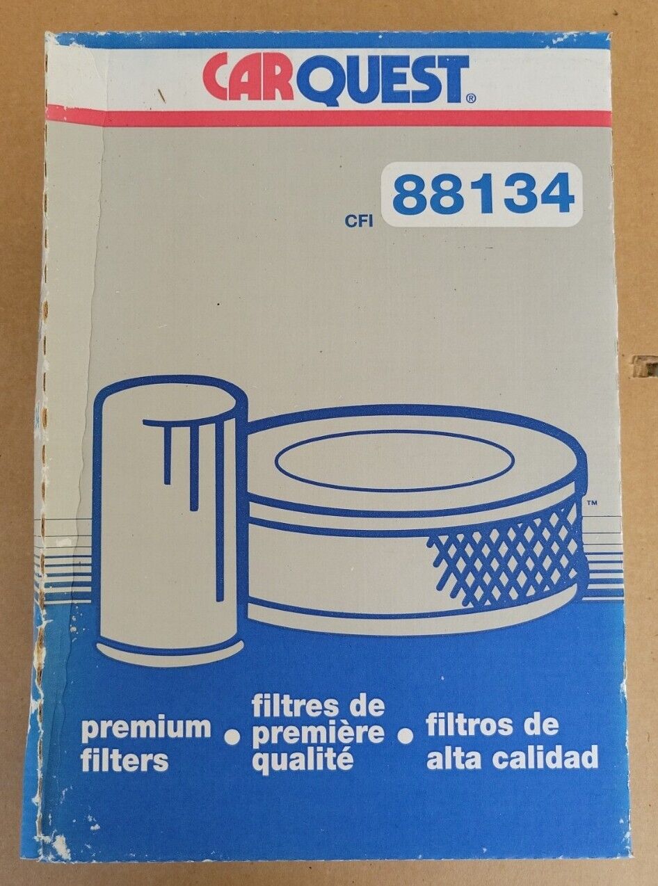 Carquest 88134 Air Filter Other Part Numbers 46134, FA-1032, 6134