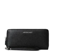 MICHAEL Kors Women's Money Pieces Travel Continental Wallet Black