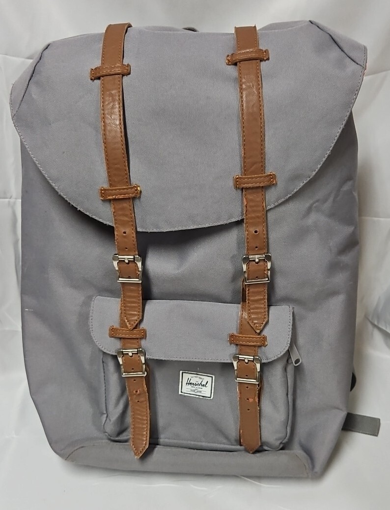 Herschel Supply Co Little America 13" Laptop Backpack - Grey Herschel Supply Co Little America 13" Laptop Backpack - Grey