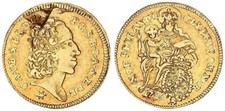Bawaria 1/4 Karolina 1726 Karl Albert (1726-1745) ss, Schrötlingserror 124978
