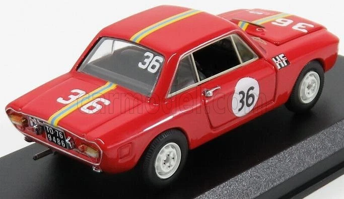 MODELLINO AUTO STATICO BEST LANCIA FULVIA HF #36 WINNER RALLY SANREMO 1966 1/43 - Immagine 2 di 4