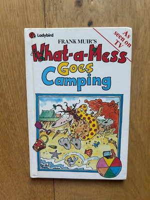 What-a-Mess Goes Camping Frank Muir & Joseph Wright Vintage Ladybird Book 1989