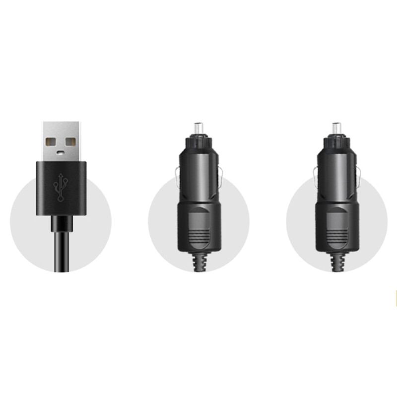 Car Fan USB 5V 12V 24V 2 Speed Electric Car Cooling Fan 3 Head