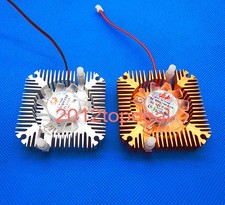 Aluminum Heatsink with fan for 5W/10W High Power LED light Cooling Cooler DC12V
