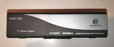 ConnectPRO VSE-103A, 3-port 400 MHz Video/Audio Splitter