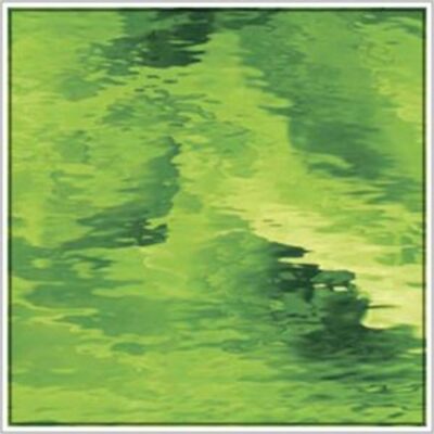 8 X12'' Spectrum Glass Sheet S528-1W - Sea Green Waterglass
