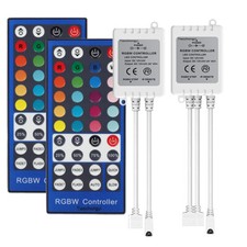 DC12-24V RGBW Dimmer controller 40key 5pin IR control For RGBW LED light strip