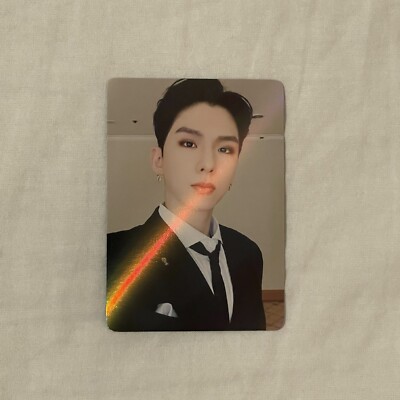 official monsta x kihyun one of a kind withdrama preorder benefit holo photocard