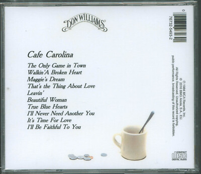 Don Williams - Cafe Carolina