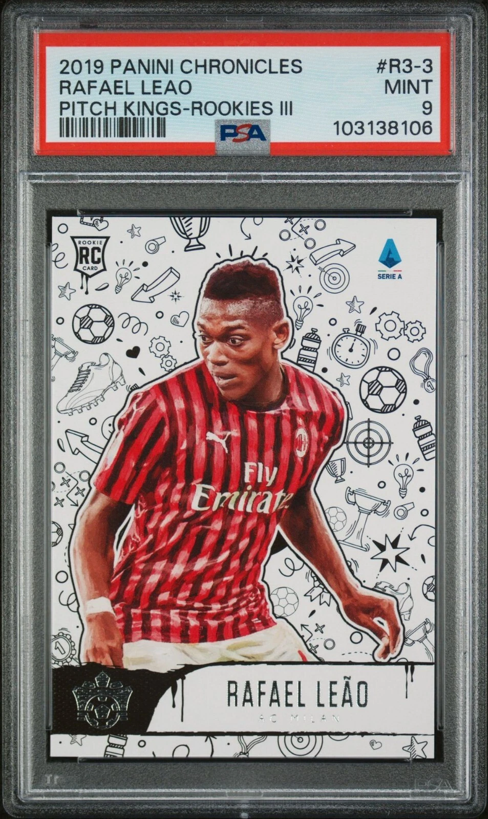 Rafael Leao trading card